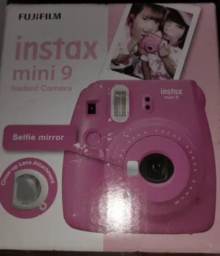 Cámara Fujifilm Instax Mini 9 Rosa