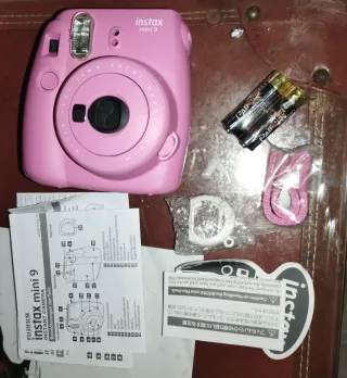 Cámara Fujifilm Instax Mini 9 Rosa