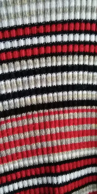 Jersey cuello alto rayas mujer Talla S