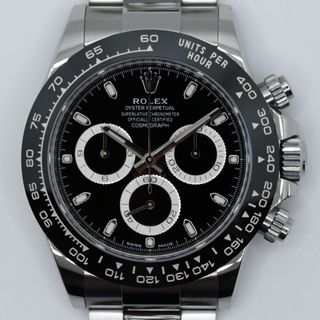 Rolex Daytona acero 40mm esfera negra