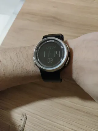 Reloj Kalenji Negro y Plateado