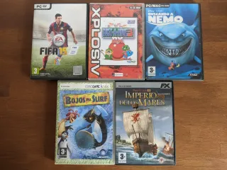 Pack 5 Juegos PC