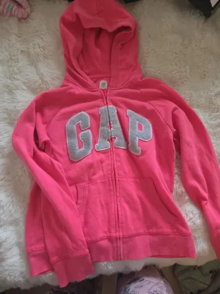 Sudadera Gap Rosa con Cremallera