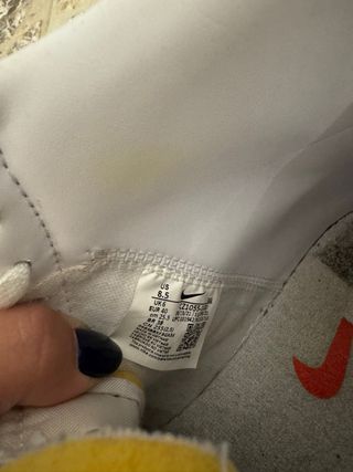 Nike Blazer Pelle Bianca Tg 40