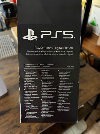 PS5 Digital Slim 1TB Blanca