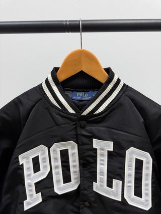 Chaqueta Bomber Polo Ralph Lauren Negra Mujer