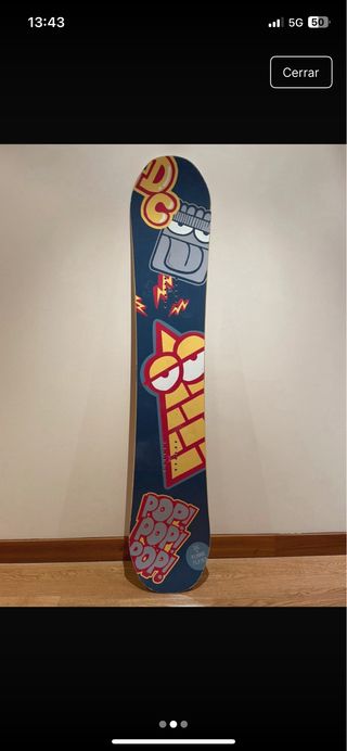 Tabla Snowboard DC 153