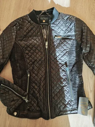 Chaqueta Alcott acolchada negra Talla M