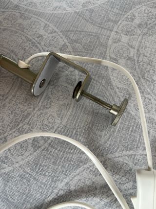 Lámpara de estudio flexible para mesa