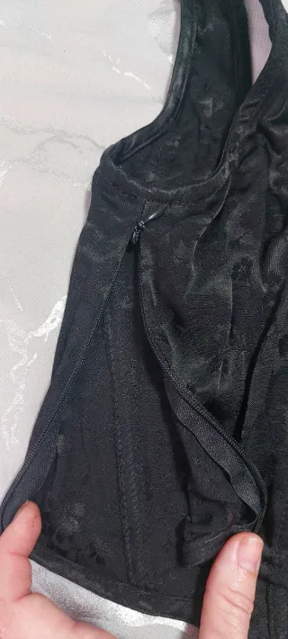 Top elástico estilo corsé