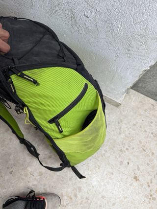 Mochila Boreal Negra y Verde