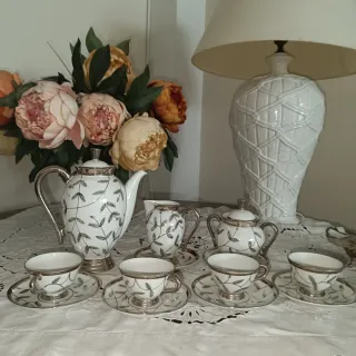 Servizio caffè Richard Ginori anni '40