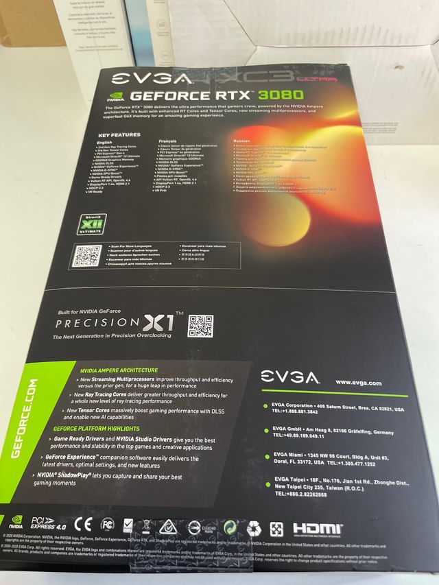 EVGA GeForce RTX 3080 XC3 Ultra