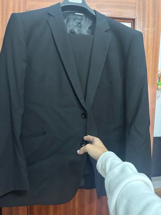 Traje de chaqueta negro Talla 54
