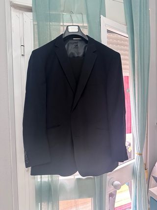 Traje de chaqueta negro Talla 54
