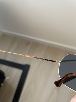 Gafas Ray-Ban Octagonal Clásicas Oro/Negro