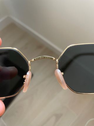 Gafas Ray-Ban Octagonal Clásicas Oro/Negro