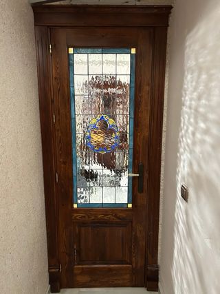 Puertas de madera de cerezo