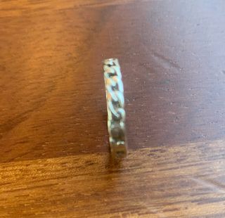 ANILLO PLATA DE LEY CADENA