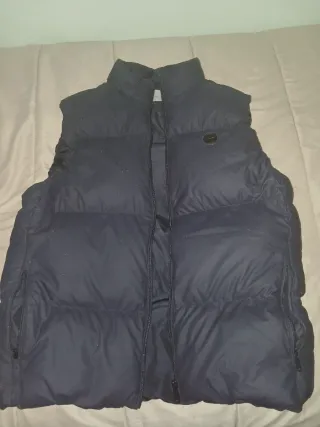 Chaleco acolchado negro hombre TallaXl