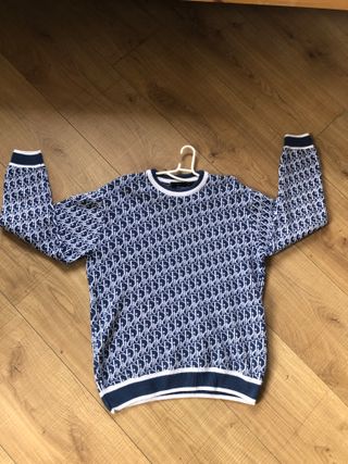 Sudadera Dior Monogram Azul