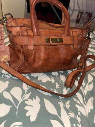 Bolso de piel Biba