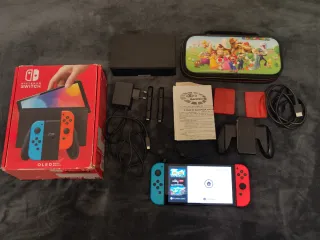 Nintendo Switch OLED + Garanzia e altro