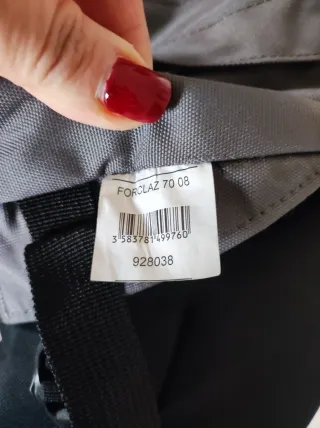 2 Mochilas Quechua Negro/Gris