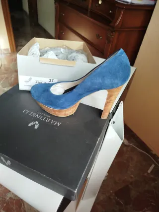 Zapatos de tacón Martinelli azul talla 37