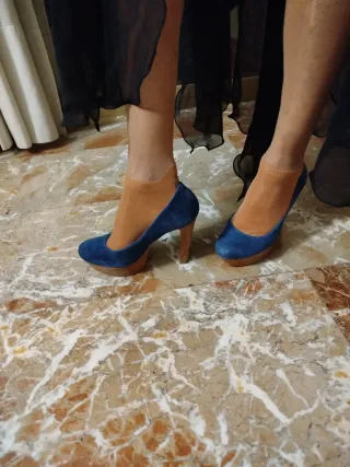 Zapatos de tacón Martinelli azul talla 37