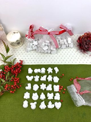 25 gessetti dell’avvento  profumati decorativi