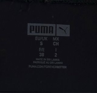 Sujetador/Top deportivo Puma.Color negro.Talla S