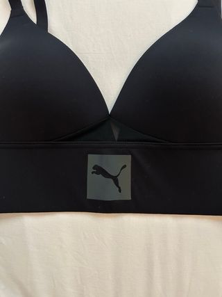 Sujetador/Top deportivo Puma.Color negro.Talla S
