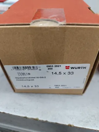 Taco metal WURTH 14,5 x 33