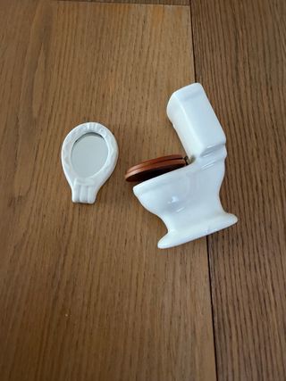 Set Bagno De Agostini per Casa Bambole