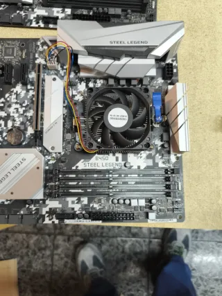 Placa Base ASRock B450 Steel Legend