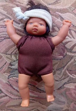 2 vecchi pupazzi di stoffa e gomma