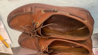 Zapatos náuticos Pielsa piel marrón Talla 44