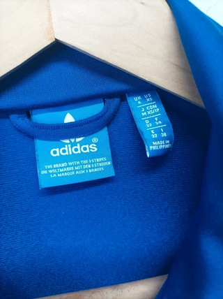 Chaqueta Adidas Edición Limitada Azul y Amarillo
