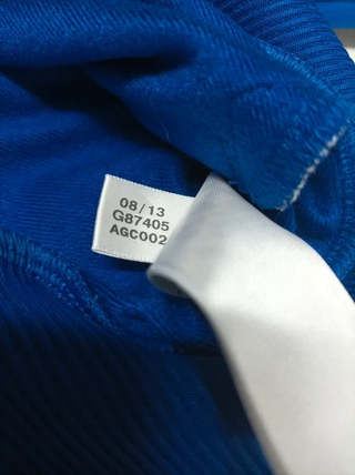 Chaqueta Adidas Edición Limitada Azul y Amarillo