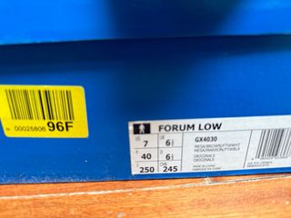 Adidas Forum Low  Talla 40 Nuevas sin estrenar