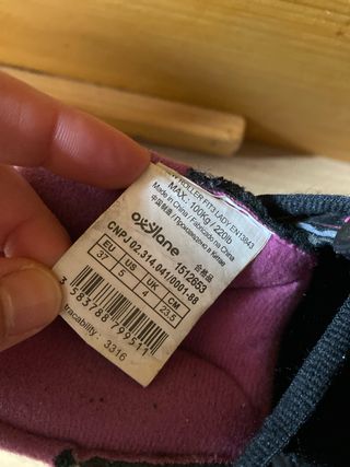 Patines en línea Oxelo Mujer Talla 37