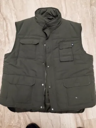 Chaleco Acolchado Verde Talla XL