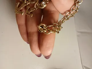 Collana girocollo con ancorette