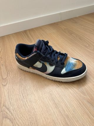 Nike Dunk Low Graffiti Navy –ZapatillasExclusivas