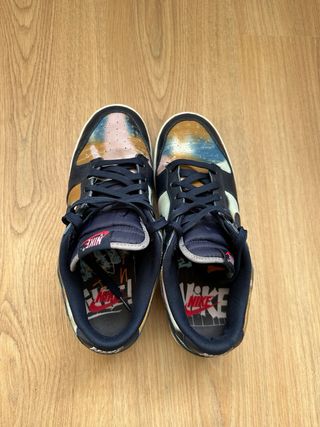 Nike Dunk Low Graffiti Navy –ZapatillasExclusivas