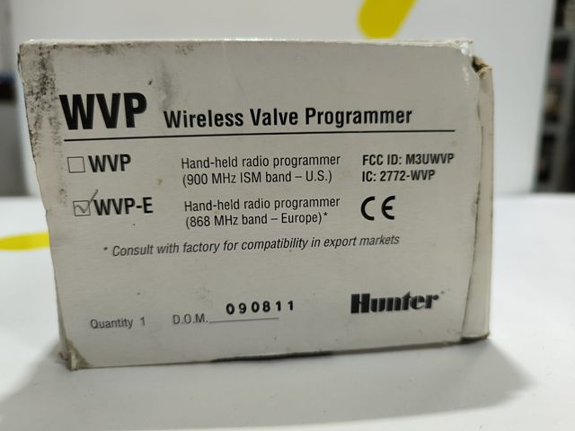 Programmatore di irrigazione Hunter WVP senza fili
