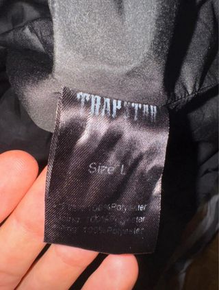 Abrigo Trapstar Negro Original