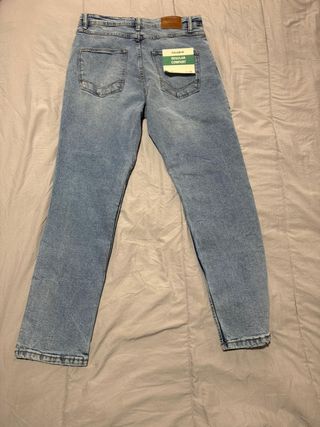 Pantalón vaquero Pull&Bear azul