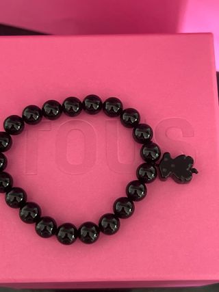 Pulseras Tous Negras con Osito y Oso